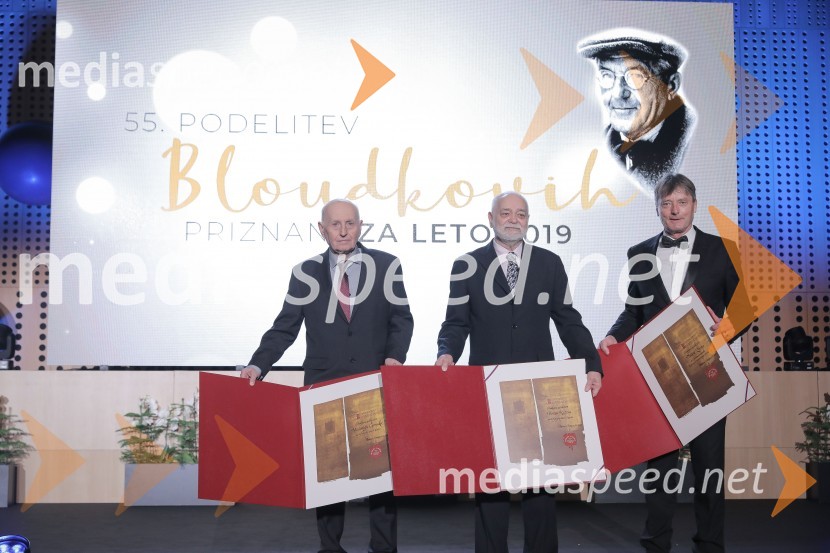   Vladimir  Čermak, plavalni trener;  Boris  Kutin, častni predsednik evropske šahovske zveze in član svetovne šahovske federacije Fide;  Milan Žvan, redni profesor55. podelitev Bloudkovih priznanj