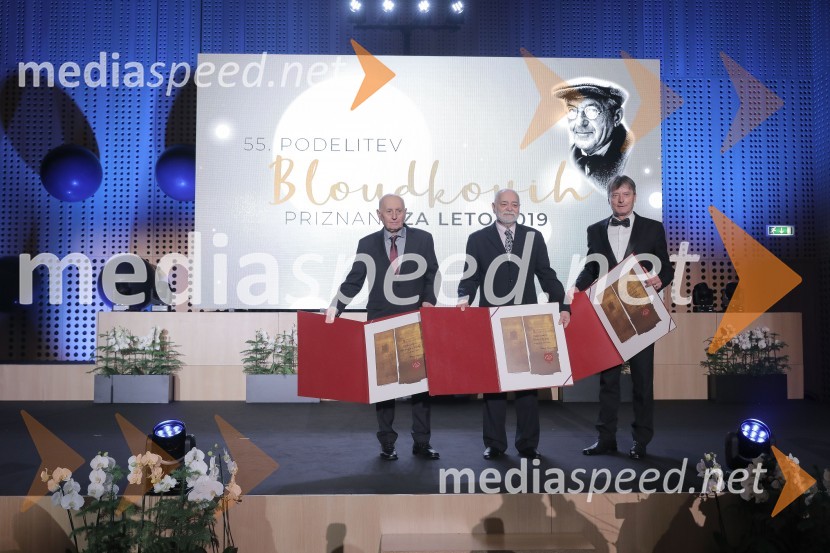   Vladimir  Čermak, plavalni trener;  Boris  Kutin, častni predsednik evropske šahovske zveze in član svetovne šahovske federacije Fide;  Milan Žvan, redni profesor55. podelitev Bloudkovih priznanj