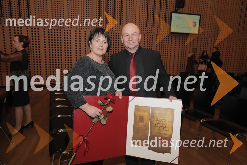  Anita Roglič;  Polde Roglič55. podelitev Bloudkovih priznanj