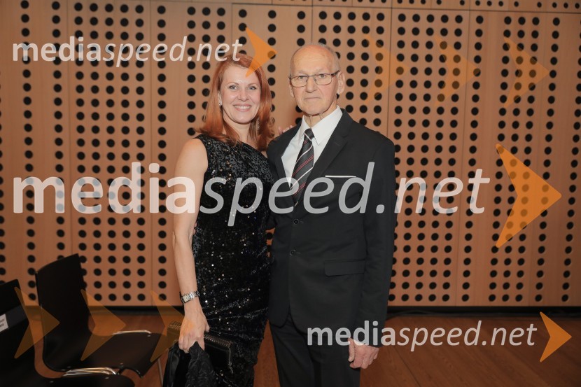  Katarina Venturini, nekdanja plesalka;  Miroslav Cerar, nekdanji gimnastičar, predsednik Odbora za podeljevanje Bloudkovih priznanj55. podelitev Bloudkovih priznanj