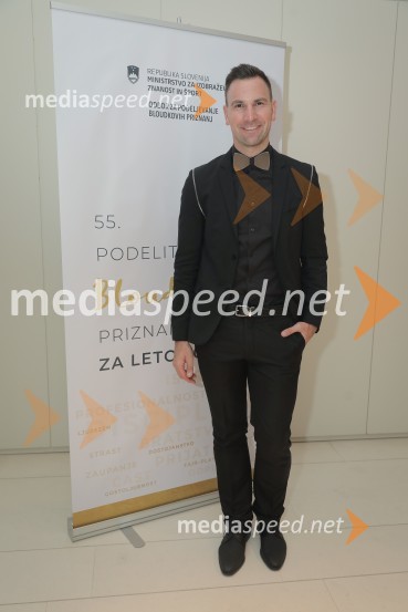  Matevž Česen, poklicni plesalec, koreograf, trener športnega plesa, plesni sodnik 55. podelitev Bloudkovih priznanj