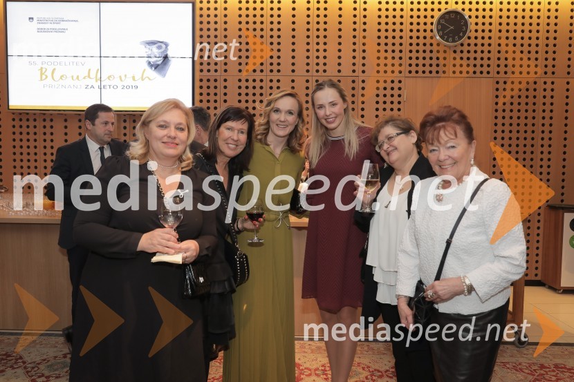  ... ;  ... ;  Petra Majdič, nekdanja slovenska smučarska tekačica, članica Odbora za podeljevanje Bloudkovih priznanj;  Anamarija Lampič, smučarska tekačica, Slovenija;  ... ;  ... 55. podelitev Bloudkovih priznanj