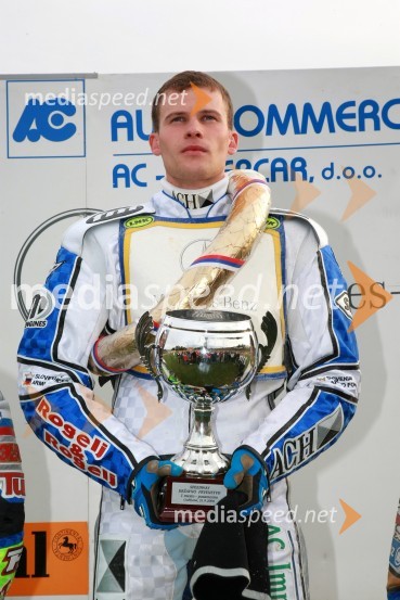 1. mesto: Matej Žagar, Slovenija (AMTK Ljubljana)Speedway, DP posameznikov 2008, 4. dirka - finale