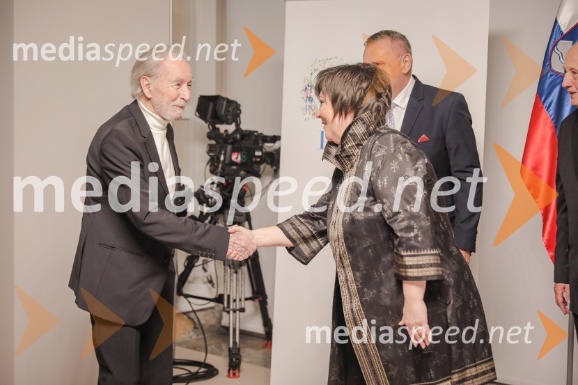  Milko Šparemblek, baletni plesalec, pedagog, koreograf, direktor in dramaturg;  Ira Ratej, dramaturginjaPodelitev Prešernovih nagrad ob slovenskem kulturnem prazniku