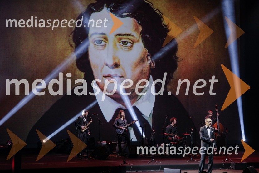  Tadej Toš, igralec, komik in TV voditeljPodelitev Prešernovih nagrad ob slovenskem kulturnem prazniku