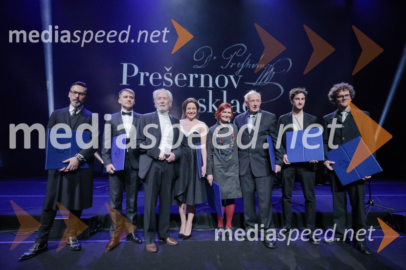 Podelitev Prešernovih nagrad ob slovenskem kulturnem prazniku