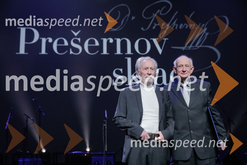  Milko Šparemblek, baletni plesalec, pedagog, koreograf, direktor in dramaturg;  Stojan Kerbler, fotografska legendaPodelitev Prešernovih nagrad ob slovenskem kulturnem prazniku