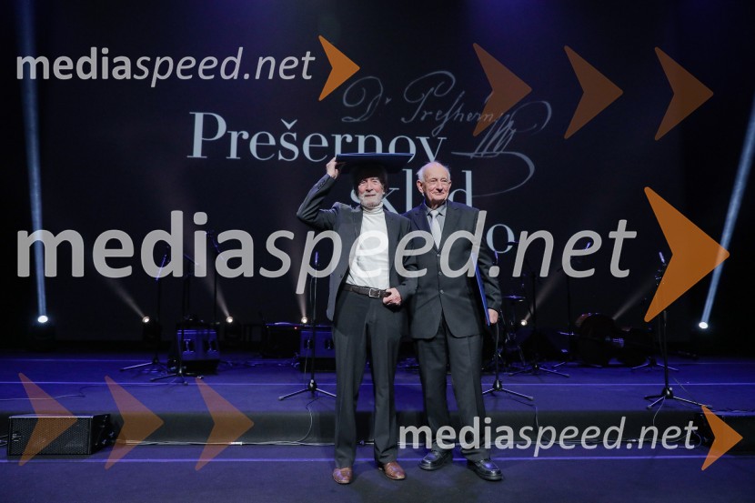  Milko Šparemblek, baletni plesalec, pedagog, koreograf, direktor in dramaturg;  Stojan Kerbler, fotografska legendaPodelitev Prešernovih nagrad ob slovenskem kulturnem prazniku