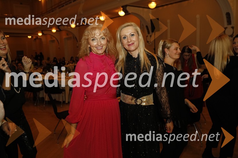  Lilijana Kastelic, oblikovalka;  Klaudija Javornik,  Adacta d.o.o.Women economic forum, gala večerja in podelitev nagrad