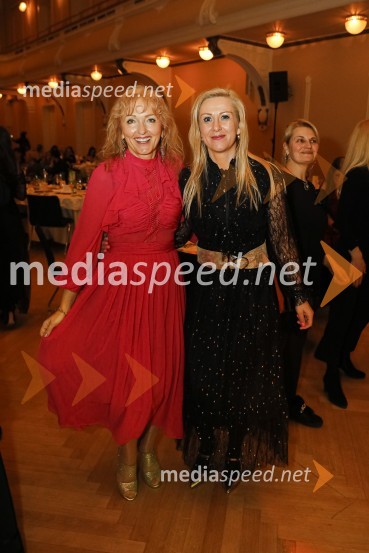 Lilijana Kastelic, oblikovalka;  Klaudija Javornik,  Adacta d.o.o.Women economic forum, gala večerja in podelitev nagrad