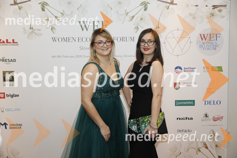  Mojca Kokalj Imširović, Brewix;  Hermina Steržaj, Obrni se nameWomen economic forum, gala večerja in podelitev nagrad