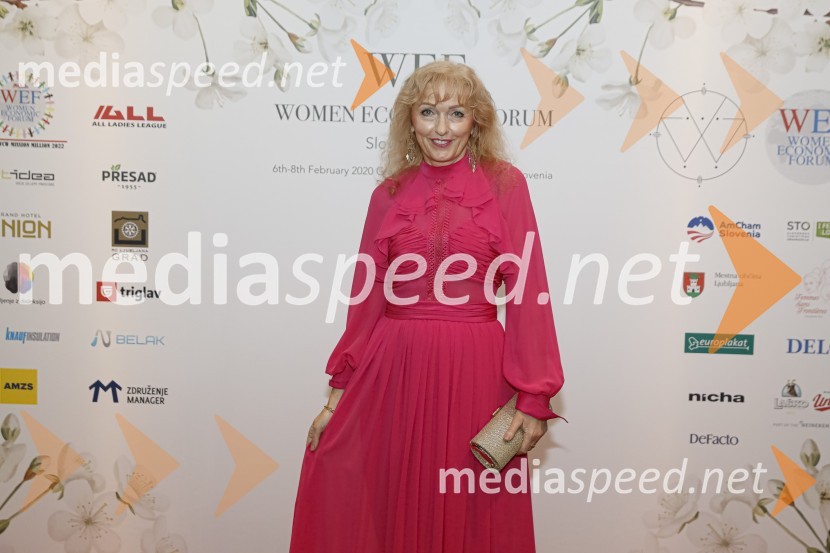  Lilijana Kastelic, oblikovalkaWomen economic forum, gala večerja in podelitev nagrad