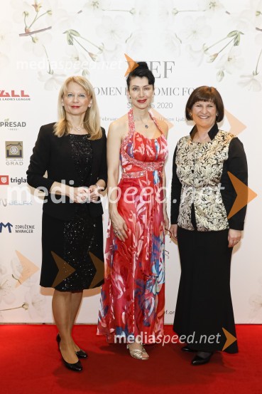  ... ; Dr. Jerca Legan Cvikl, antropologinja in predsednica Fundacije Femmes Sans Fronitières;  ... Women economic forum, gala večerja in podelitev nagrad