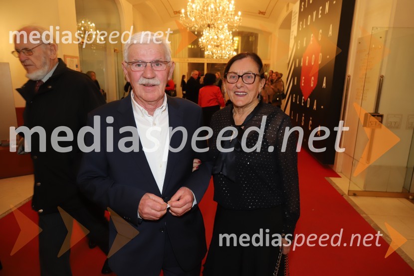  Branko Bezjak, nekdanji direktor, Swaty;  Dunja BezjakSimon Boccanegra, premiera opere SNG Maribor