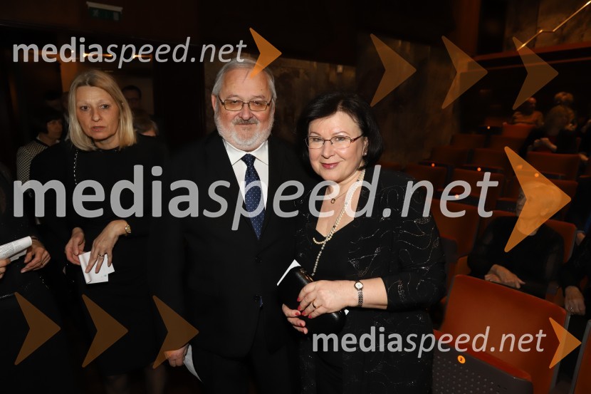 prof. dr. Igor Tičar, nekdanji rektor, Univerza v Mariboru;  Jolanda TičarSimon Boccanegra, premiera opere SNG Maribor