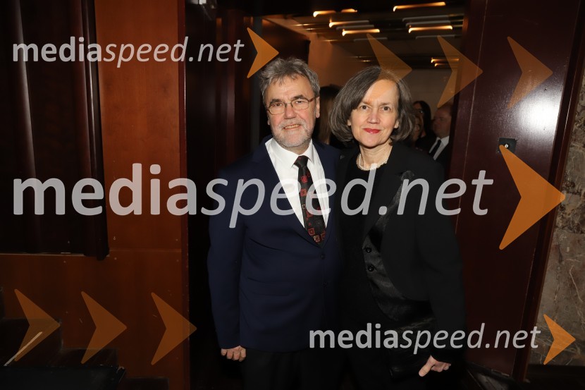 mag. Zdravko Luketič, mestni svetnik MOM, Nova Slovenija – Krščanski demokrati;  Nilda LuketičSimon Boccanegra, premiera opere SNG Maribor