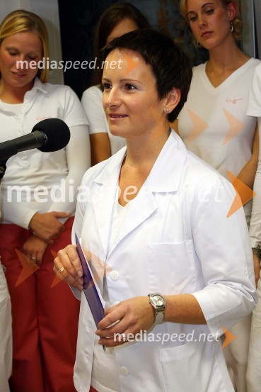 Klara Miklič, vodja Dermatološko medicinskega centra Dimnik ŽgavecPrvi rojstni dan Dermatološko medicinskega centra Dimnik - Žgavec