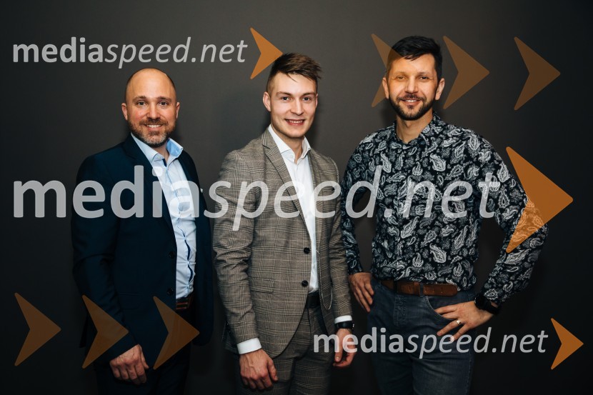  Gaber Marolt, NLP center;  Rok Makovec, IT Melona;  Roman Čretnik, IT MelonaDo uspeha z NLP in hipnozo