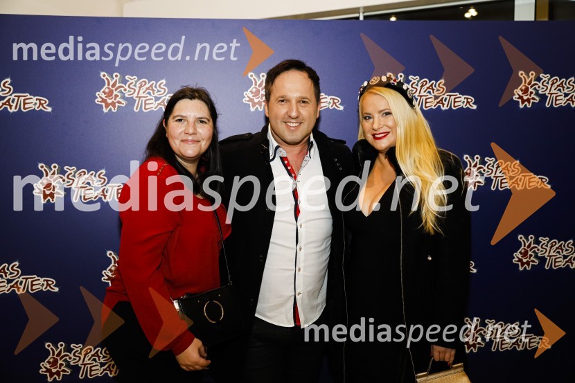  Teja Pelko, novinarka, Svet24;  Alesh Maatko, novinar;  Danica Lovenjak, novinarkaErotika po Emeršiču, premiera predstave Bojana Emeršiča