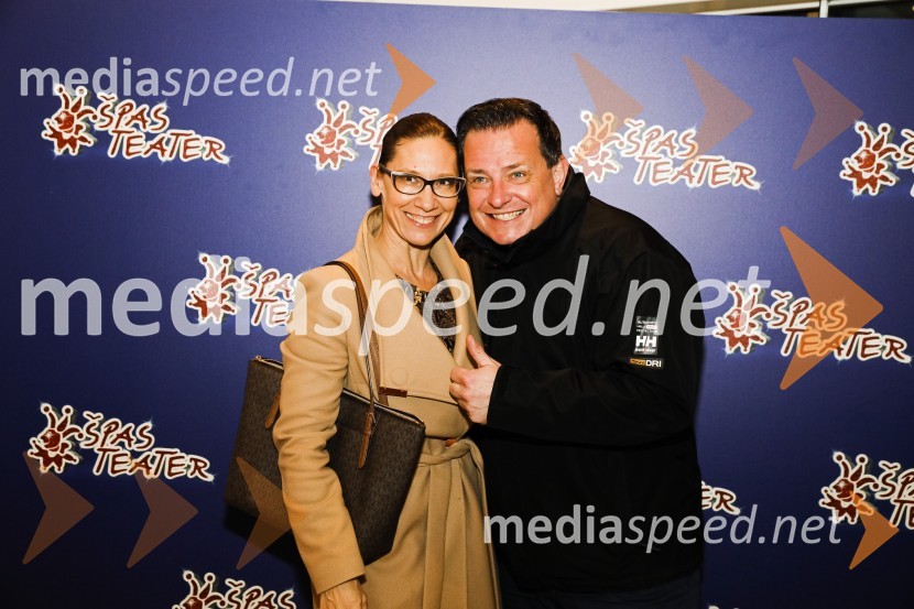  Katja Mlakar, agencija AVI;  Rado Mulej, igralecErotika po Emeršiču, premiera predstave Bojana Emeršiča