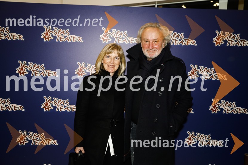  Špela Levičnik Oblak, scenaristka;  Peter Bratuša, režiserErotika po Emeršiču, premiera predstave Bojana Emeršiča