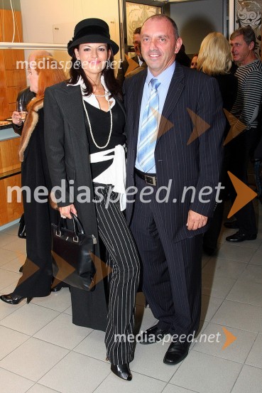 Nataša Dobelšek, manekenka in novinarka in Roman Matek, direktor Zdravilišča LaškoPrvi rojstni dan Dermatološko medicinskega centra Dimnik - Žgavec