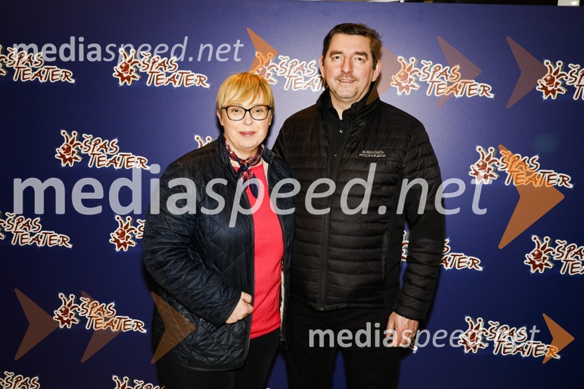  Nataša Pirc Musar, partnerica, direktorica in odvetnica, Pirc Musar odvetniška družba; dr. Aleš Musar, lastnik Ruske dačeErotika po Emeršiču, premiera predstave Bojana Emeršiča