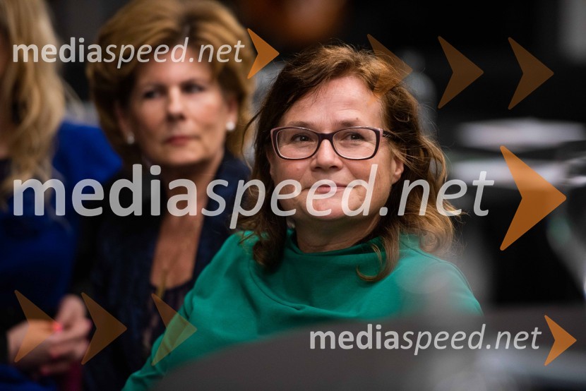  Sonja  Klopčič, avtorica knjig Voditeljstvo, AEIOU voditeljstva in soavtorica knjige Moj vodnikPrvi Gallusov pogovorni večer