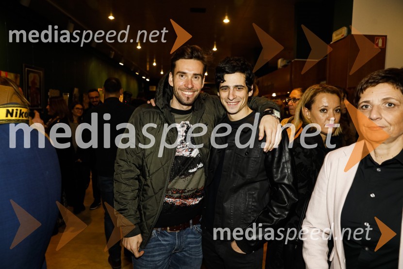  Goran Hrvaćanin, komik;  Jernej Kogovšek, igralecErotika po Emeršiču, premiera predstave Bojana Emeršiča