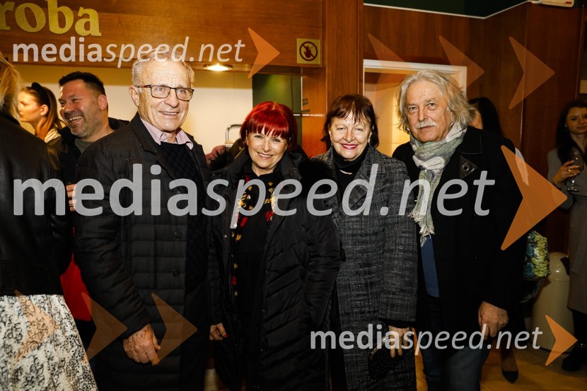  Tone  Glavan, podjetnik;  Maruša Glavan, podjetnica;  Nataša Pezdirc, IW Ljubljana; prof. Vladimir Pezdirc, ALUO, Univerza v LjubljaniErotika po Emeršiču, premiera predstave Bojana Emeršiča