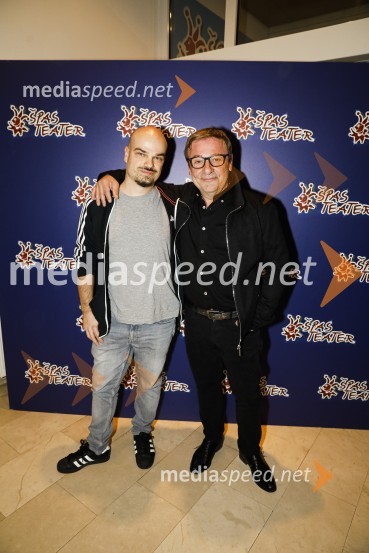  Jure Karas - Slon, glasbenik, skupina Slon in Sadež;  Bojan Emeršič, igralecErotika po Emeršiču, premiera predstave Bojana Emeršiča