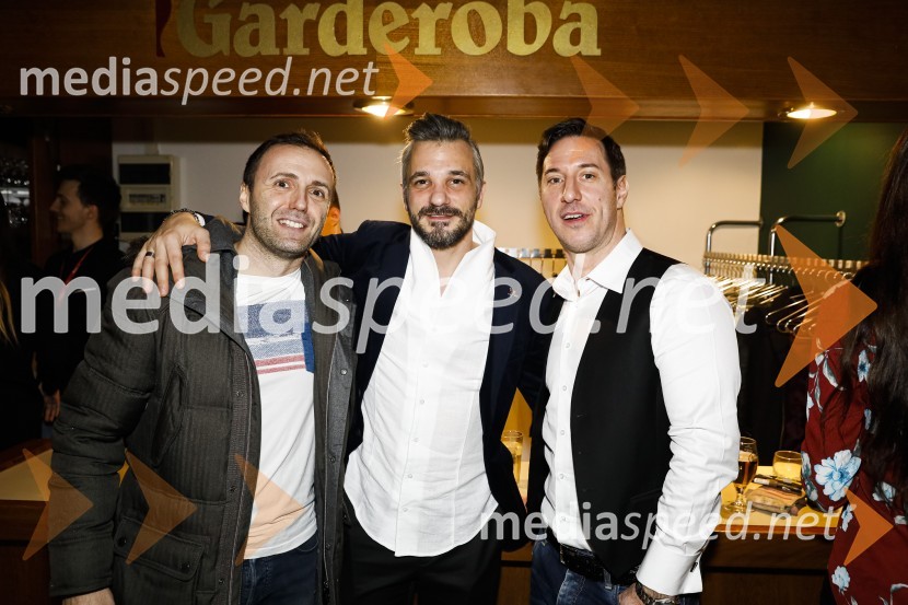  Ranko Babić, stand up komik;  Primož Vrhovec, igralec;  Jan Bučar, igralecErotika po Emeršiču, premiera predstave Bojana Emeršiča