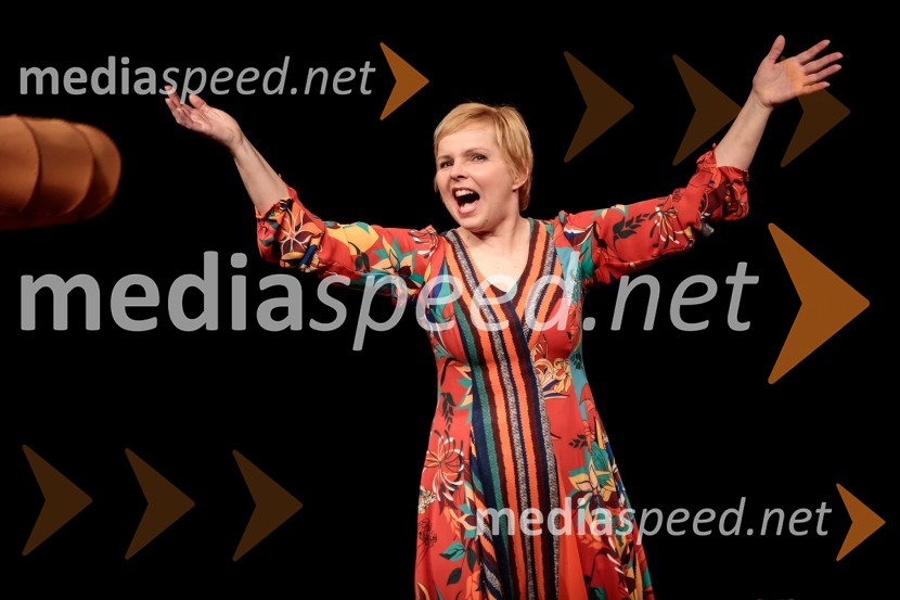 Večja od vseh, premiera monodrame Prešernovo gledališče Kranj