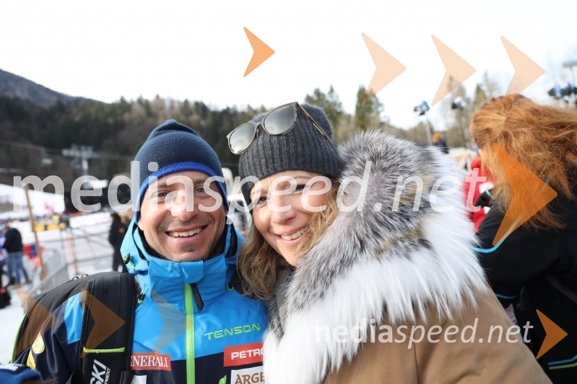  Rene Mlekuž, nekdanji smučar;  Urška Hrovat, nekdanja smučarkaZlata lisica 2020 VIP druženje, sobota