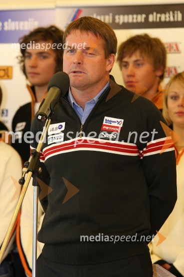 Matjaž Šarabon, direktor alpskih disciplinSlovenska smučarska reprezentanca - predstavitev za sezono 2008/09