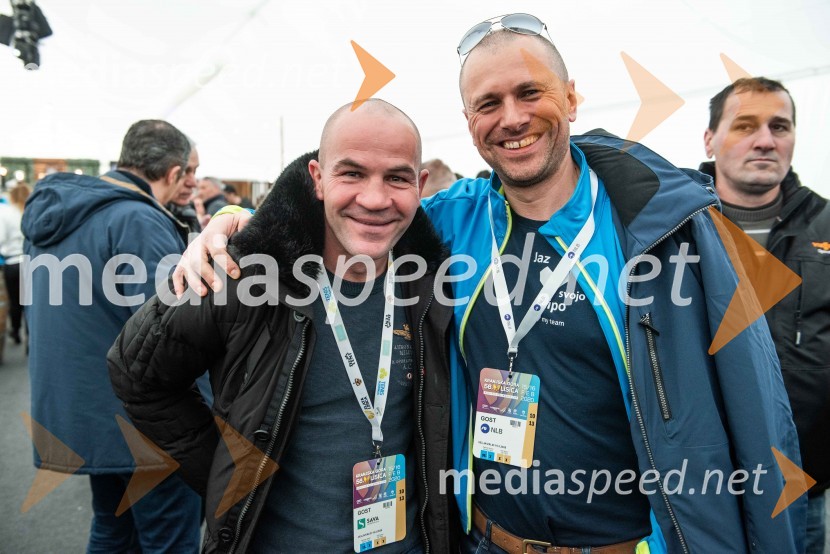  Dejan Zavec, nekdanji boksar;  Blaž Brodnjak, predsednik uprave NLBZlata lisica 2020 VIP druženje, sobota