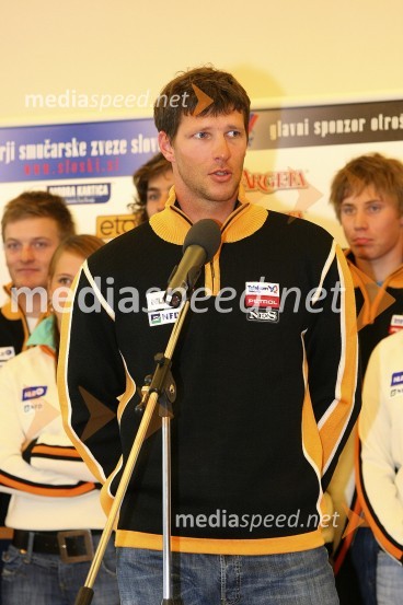 Andrej Jerman, alpski smučarSlovenska smučarska reprezentanca - predstavitev za sezono 2008/09
