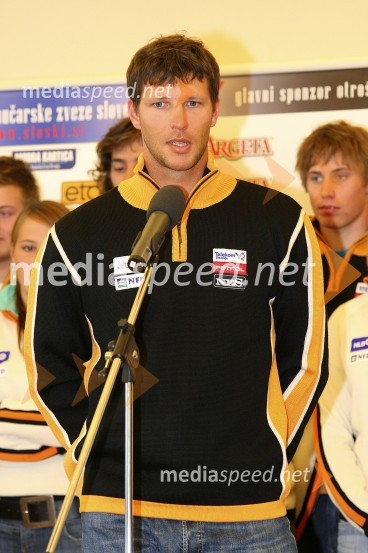 Andrej Jerman, alpski smučarSlovenska smučarska reprezentanca - predstavitev za sezono 2008/09