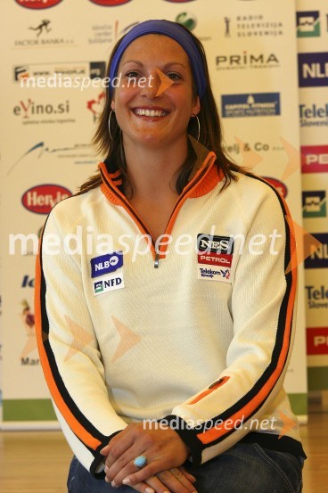 Petra Robnik, alpska smučarkaSlovenska smučarska reprezentanca - predstavitev za sezono 2008/09