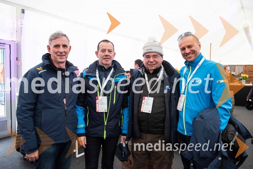  Trivo Krempl, direktor podjetja AJM d.o.o.;  Enzo Smrekar, predsednik uprave Droge Kolinske in glavni direktor strateškega poslovnega področja v Atlantic Grupi, predsednik SZS;  Srečko Vilar, generalni sekretar organizacijskega odbora 55. Zlate lisice;  Blaž Brodnjak, predsednik uprave NLBZlata lisica 2020 VIP druženje, sobota