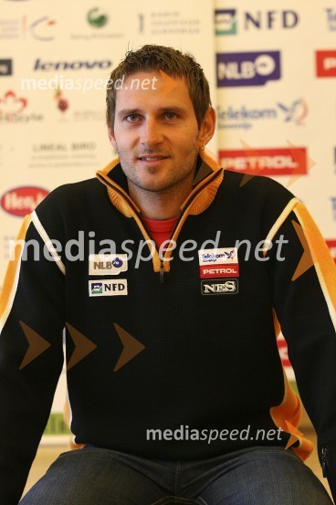 Aleš Gorza, alpski smučarSlovenska smučarska reprezentanca - predstavitev za sezono 2008/09