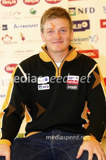 Andrej Križaj, alpski smučarSlovenska smučarska reprezentanca - predstavitev za sezono 2008/09