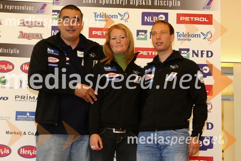 TrenerjiSlovenska smučarska reprezentanca - predstavitev za sezono 2008/09