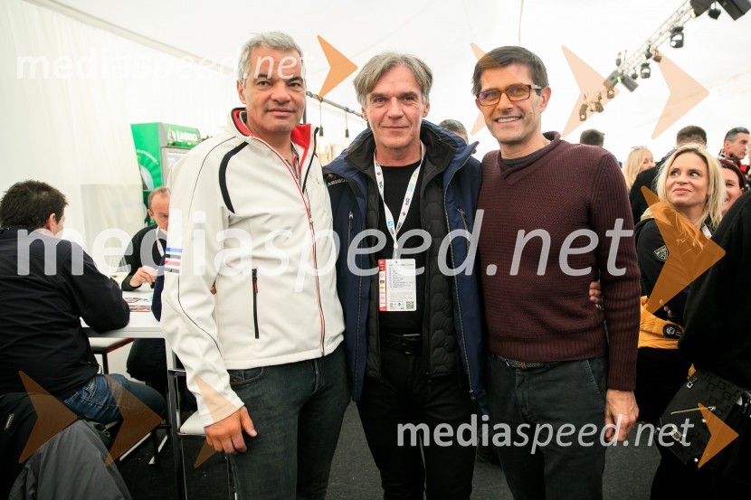  Aleksander Saša Arsenovič, župan, Mestna občina Maribor; mag. David Kastelic, predsednik uprave, Zavarovalnica Sava, d.d.;  Matjaž Rakovec, župan Mestne občine KranjZlata lisica 2020 VIP druženje, sobota