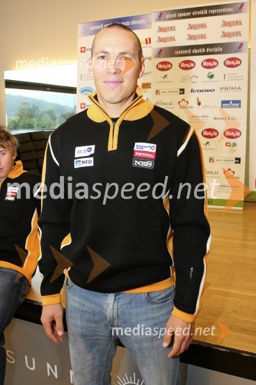 Mitja Valenčič, alpski smučarSlovenska smučarska reprezentanca - predstavitev za sezono 2008/09