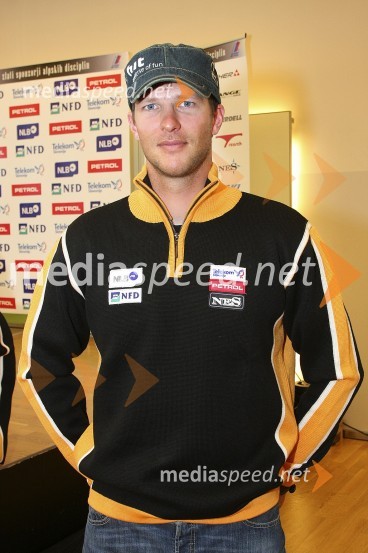 Andrej Jerman, alpski smučarSlovenska smučarska reprezentanca - predstavitev za sezono 2008/09