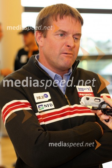 Matjaž Šarabon, direktor alpskih reprezentancSlovenska smučarska reprezentanca - predstavitev za sezono 2008/09