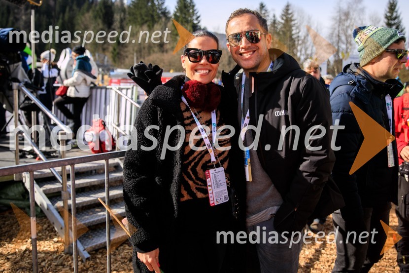  Simona Škrobar;  Jure Košir, nekdanji smučarZlata lisica 2020 VIP druženje, nedelja