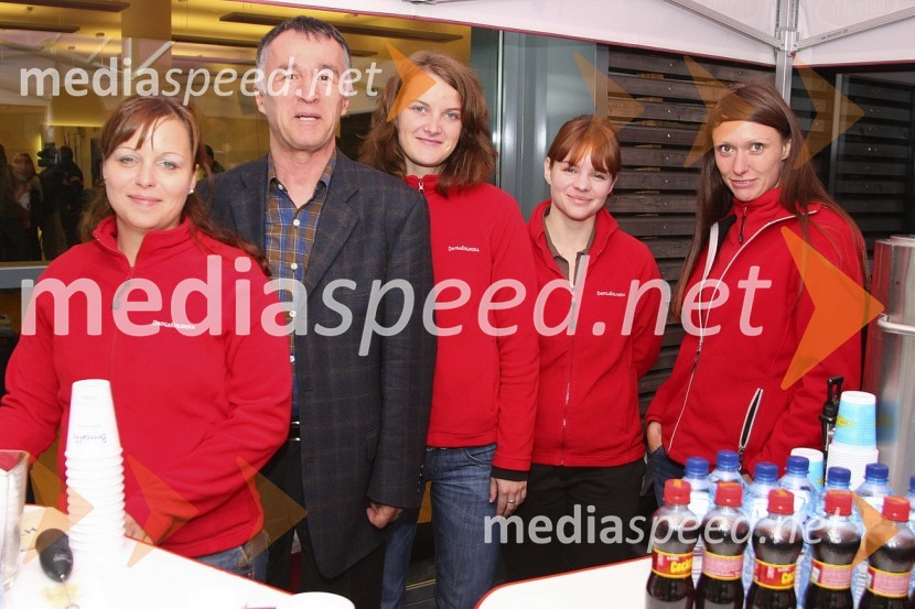 Predstavniki Droge KolinskeSlovenska smučarska reprezentanca - predstavitev za sezono 2008/09