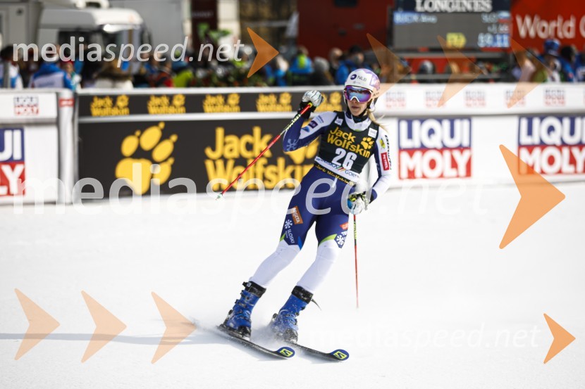 Veleslalomske stopničke Mete Hrovat, Zlata lisica 2020